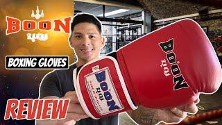 Boon Classic Boxing Gloves REVIEW- GREAT QUALITY CLASSIC STYLE GLOVE!