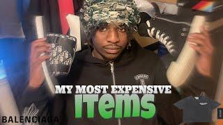 A CLOSER LOOK AT MY FAVORITE HYPEBEAST ITEMS *MOST EXPENSIVE* (RICK OWENS, GALLERY DEPT, & MORE)