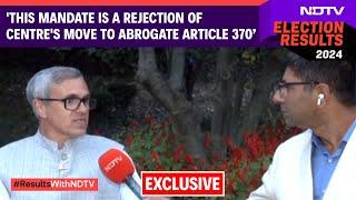 Jammu Kashmir Result | Omar Abdullah: 'This Mandate Is A Rejection Of Abrogation OfArticle 370'