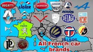 frenchcar brands (all 20 cars)