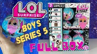 NEW LOL Surprise BOYS Series 5 ! First Full Box Unboxing