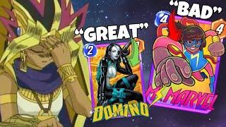 Can YUGIOH SUPERSTAR @MBTYuGiOh Rate Marvel SNAP Cards?! - He's Never Seen Them Before!