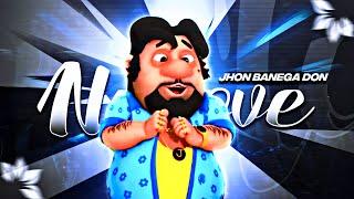 Jhon Banega Don x Motu Patlu ️‍ | No Love Song Edits