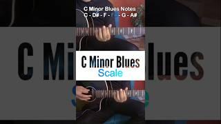 C Minor Blues Scale | Guitar Scales for Beginners | Guitar Theory with Aman Verma #learnguitar