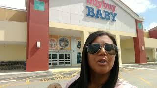 Enxoval de bebê nos EUA. Na buybuy baby de Miami nos Estados Unidos