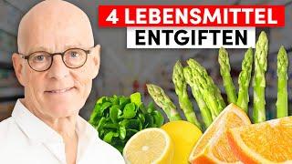 Effektiver DETOX: Die 4 BESTEN Lebensmittel um den Körper zu entgiften