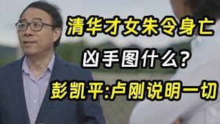 清华才女朱令铊中毒身亡，凶手图什么？彭凯平：北大博士卢刚说明一切《十三邀S7 ThirteenTalks》 #许知远#十三邀