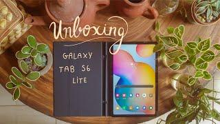 Unboxing Tab S6 Lite - com arte digital 