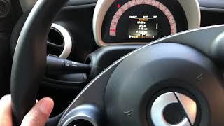 Smart ForTwo - Sideview mirror controls