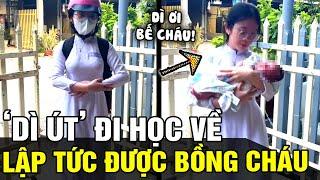 Chiếc trend thấm đượm tình thân, hé lộ hoạt động tại gia của các DÌ ÚT mỗi lần đi học về | TÁM TV