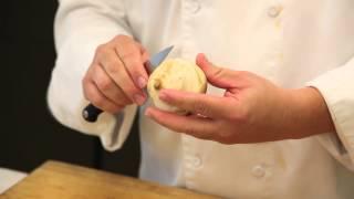 Chef David Weir from the College of Hospitality Management showing Garde Manger