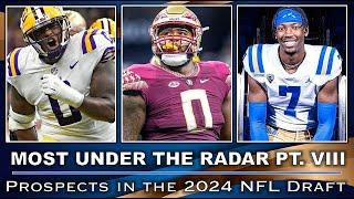 Most UNDER THE RADAR Prospects in the 2024 NFL Draft I MOST UNDERRATED PT. VIII