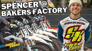 BMX meets Motocross | Pro BMX Racer Spencer Cole visits Bakers Factory