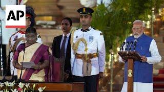 Narendra Modi sworn in for rare third term as Indian Prime Minister