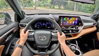 2023 Toyota Highlander (2.4L Turbo) Platinum AWD - POV Driving Impressions