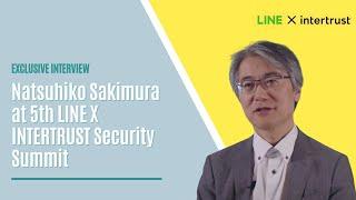 Natsuhiko Sakimura at the 5th LINE X INTERTRUST Security Summit