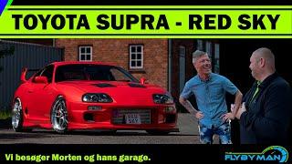 Toyota Supra Red sky of Denmark 2023