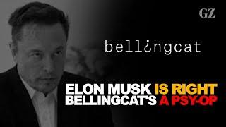 Elon Musk is right: Bellingcat's a psy-op