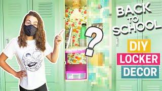 Back To School DIY Locker Decor | Jungle Nature Vibe | Organize Locker