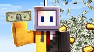 SURVIVING ON $0.01 FOR 24 HOURS IN MINECRAFT