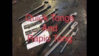 Quick Tongs and Rapid Tongs from Kens Custom Iron - tool review