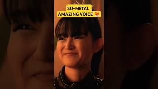 @BABYMETAL SU-METAL AMAZING VOICE ️ #sumetal #momometal #moametal #babymetal #youtubeshorts