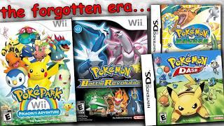 forgotten Pokemon spin offs from the mid to late 2000's...