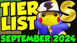 PIKACHU IS GIGA BUSTED NOW!! THE BEST POKEMON UNITE TIER LIST | SEASON 22 / SEPTEMBER 2024 TIER LIST