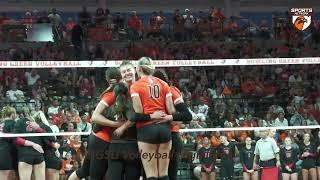 BGSU volleyball vs Ohio State | 9/20/24 | Highlights