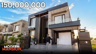 1 Kanal Fully Furnished Modern Mansion For Sale in DHA Lahore—Complete House Tour