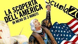 Noccioline #4 - LA SCOPERTA DELL' AMERICA in 3 MINUTI #ScuolaZoo