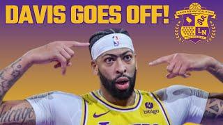 Thriller! Lakers Beat Spurs As Anthony Davis Drops 40