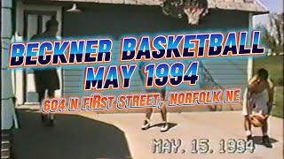 Beckner Basketball May 1994