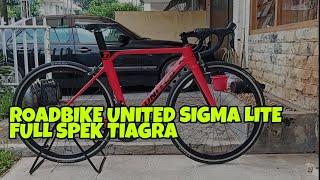 ROADBIKE CARBON UNITED STYGMA LITE  | GROUPSET FULL SHIMANO TIAGRA