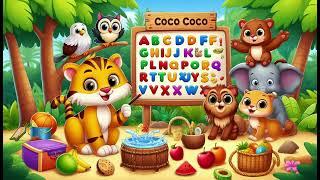 Learn Alphabet and Animal Names with CoCo Tales Kids: The Best Educational Cartoons for Children.