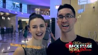 Victor Fung and Anastasia Muravyeva arrival to the Millennium 2017! Ballroom BackStage