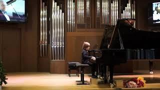 Fragment of the concert in memory of Alexei Arkadyevich Nasedkin performed Roman Sher, 7y.o