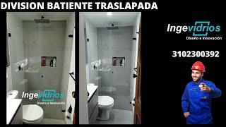 DIVISIONES DE BAÑO EN VIDRIO TEMPLADO EN BOGOTA-INGEVIDRIOS