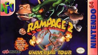 Longplay of Rampage 2: Universal Tour