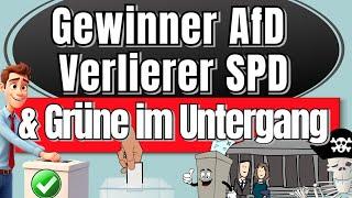 Gewinner AfD Verlierer SPD & Grüne im Untergang [ Meinungspirat ]