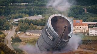 Sprengung des Gasometers in Neunkirchen (Saar)