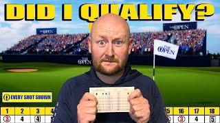I Take On OPEN CHAMPIONSHIP QUALIFYING! (Every Shot Shown)