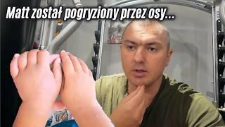 MATT ZOSTAŁ UŻĄDLONY PRZEZ OSY W PRZEDSZKOLU