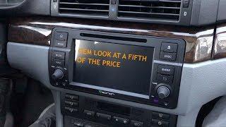 BMW e46 Navigation Install | Eonon GA8150A