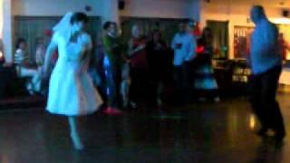 WEDDING DANCE. Danny and Alis mod/skinhead wedding dance 21-8-2010