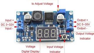 XL6009 DC Boost Adjustable Step Up Down Converter Module