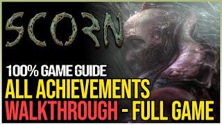 Scorn Full Game 100% Walkthrough - All Achievements