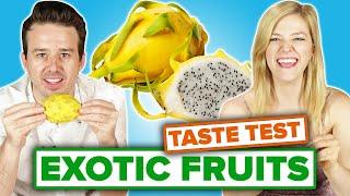 People Taste-Test Exotic Fruit