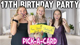 Alyssa's Pick-A-Card 17th Birthday Party!