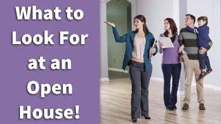 Avoid these mistakes at an open house